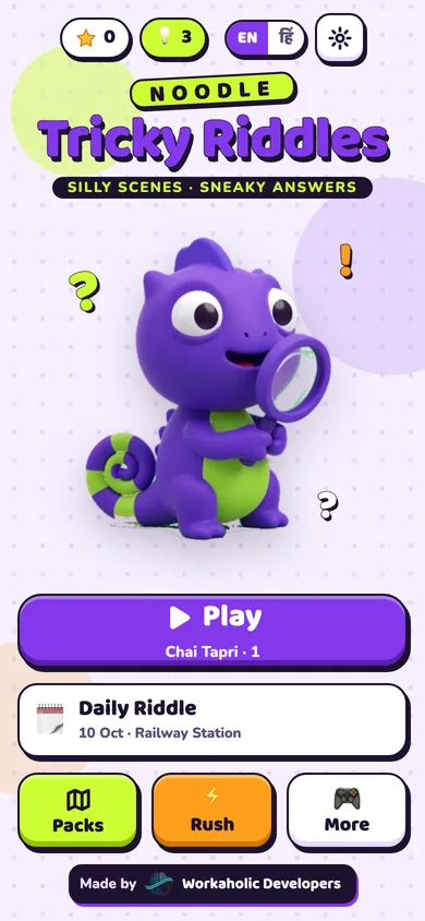 Noodle Tricky Riddles screenshot 1